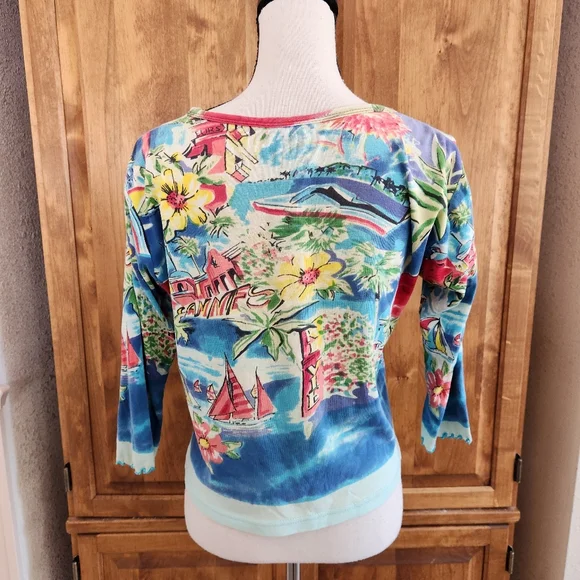 Vintage Zashi Beaded Top | S - Picture 3 of 5